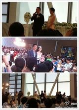 组图：导演滕华涛大婚 婚礼温馨钮承泽作伴郎