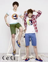 组图：帝国之子时完桐俊拍写真 阳光可爱大对决