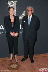 组图：薛芷伦出席晚宴 邓永锵否认帕特洛离婚