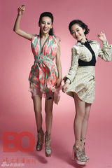 幻灯图：蒋梦婕高洋青春写真 重温18岁记忆