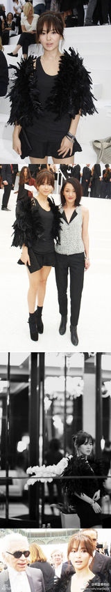 组图：明星爱街拍第一期 初秋装扮VS时装周