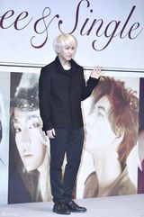 高清组图：韩团Superjunior新专辑记者会