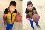 组图：郭涛父子打篮球赛跑 网友笑问妹妹去哪儿