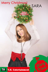 高清组图：SARA后弦率队T.H家族群星点燃圣诞激情