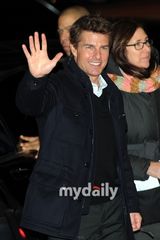 组图：汤姆-克鲁斯走红毯宣传《侠探杰克》