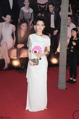 组图：金像奖红毯星光灿烂 众星持小新齐卖萌