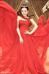 幻灯图集：孟茜拍摄新春特辑 高雅晚礼美不胜收