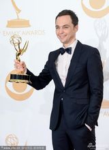 组图：谢耳朵吉姆-帕森斯获得喜剧类最佳男主角