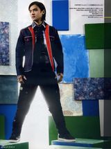 幻灯图：冯德伦复古封面写真 发型别致诠释熟男张力 