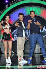 组图：杜德伟转战担任评审 莎莎主持投保亿元