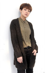 组图：何韵诗中性风帅气写真 曾欲退出歌坛