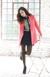 高清图：韩星朴敏英秋装写真百变魅惑