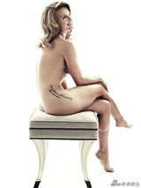 组图：美体育明星全裸登杂志 健美身材血脉贲张