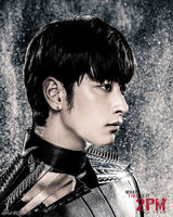 组图：韩团2PM巡演海报曝光 冷色金属感帅气特写