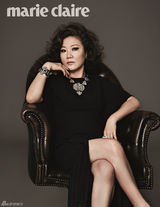 高清组图：韩星金海淑拍写真展时尚熟女风范