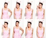 组图：戴娇倩变身俏皮兔女郎   卖萌搞怪贺中秋