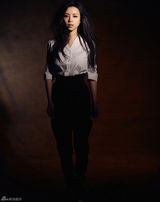 高清图：张静初复古大片曝光 静花初放美丽动人