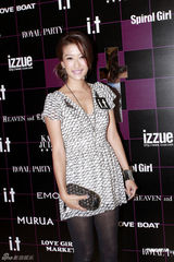 组图：陈乔恩谢婷婷竞艳 同穿黑白裙韵味别致