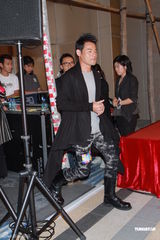 组图：刘青云任贤齐出席香港亚洲电影节记者会