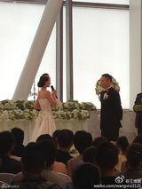 组图：导演滕华涛大婚 婚礼温馨钮承泽作伴郎