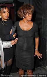 组图：惠特尼-休斯顿因病急逝 生前最后照片曝光