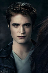 高清图：《暮光之城3》曝首款海报 三明星成主角