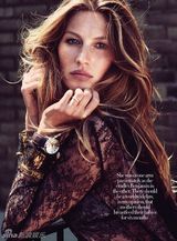 幻灯图集：吉赛尔-邦辰秀蕾丝 最新性感写真曝光