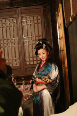 幻灯：曝殷桃《杨贵妃》和服造型 别具清雅之美