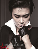 组图：李宇春登《嘉人》封面 造型多变中性范儿