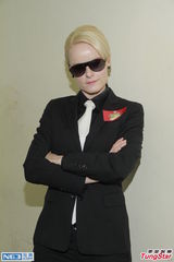 组图：王祖蓝拒女友再与张继聪有吻戏