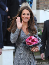 组图：凯特王妃经典微笑盘点 传递王室正能量