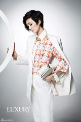 高清图：吴妍秀时尚写真干练帅气变职场丽人