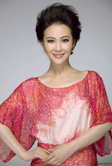 组图：张大静清新写真尽显优雅婉约的亲和力