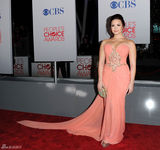 高清组图：黛米-洛瓦托粉色抹胸礼服爆乳亮相