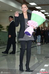 组图：安室奈美惠台北小巨蛋巡演 提前三天抵台