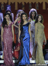 组图：俄罗斯小姐选美落幕 21岁达丽娅摘桂冠