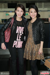 组图：杨采妮闪避记者 陈茵媺因孕期未宣传新剧