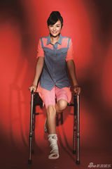 组图：戴娇倩封面写真讲述“女汉子”励志路