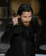 组图：克里斯蒂安-贝尔获最佳男配 蝙蝠侠魅力十足