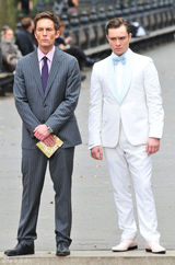 组图：《绯闻女孩》浪漫婚照 BC终成眷属