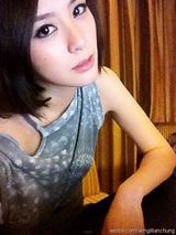 组图：阿娇忍痛剪掉长发 新短发造型清爽可爱