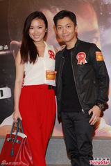 组图：《逃出生天》首映 李心洁称做好当妈准备