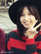 组图：首尔大学圆脸女神走红 被指长相太普通