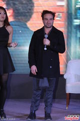 组图：约翰尼来沪 自曝想与中国同行合作