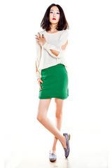 组图：张丁懿最新时尚写真 彰显女性干练气质