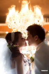 组图：港姐陈倩扬下月大婚 甜蜜拍摄婚纱照