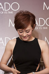 组图：孙俪黑裙古典亮相 谈新戏还演时代剧