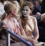 高清图：乡村音乐协会奖 妮可和老公台下秀恩爱