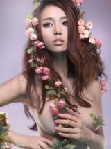 组图：嫩模李沙沙写真大方秀豪乳性感火辣