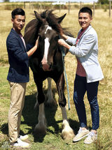 组图：欧豪于湉赴澳洲拍写真 远离喧嚣青春未央